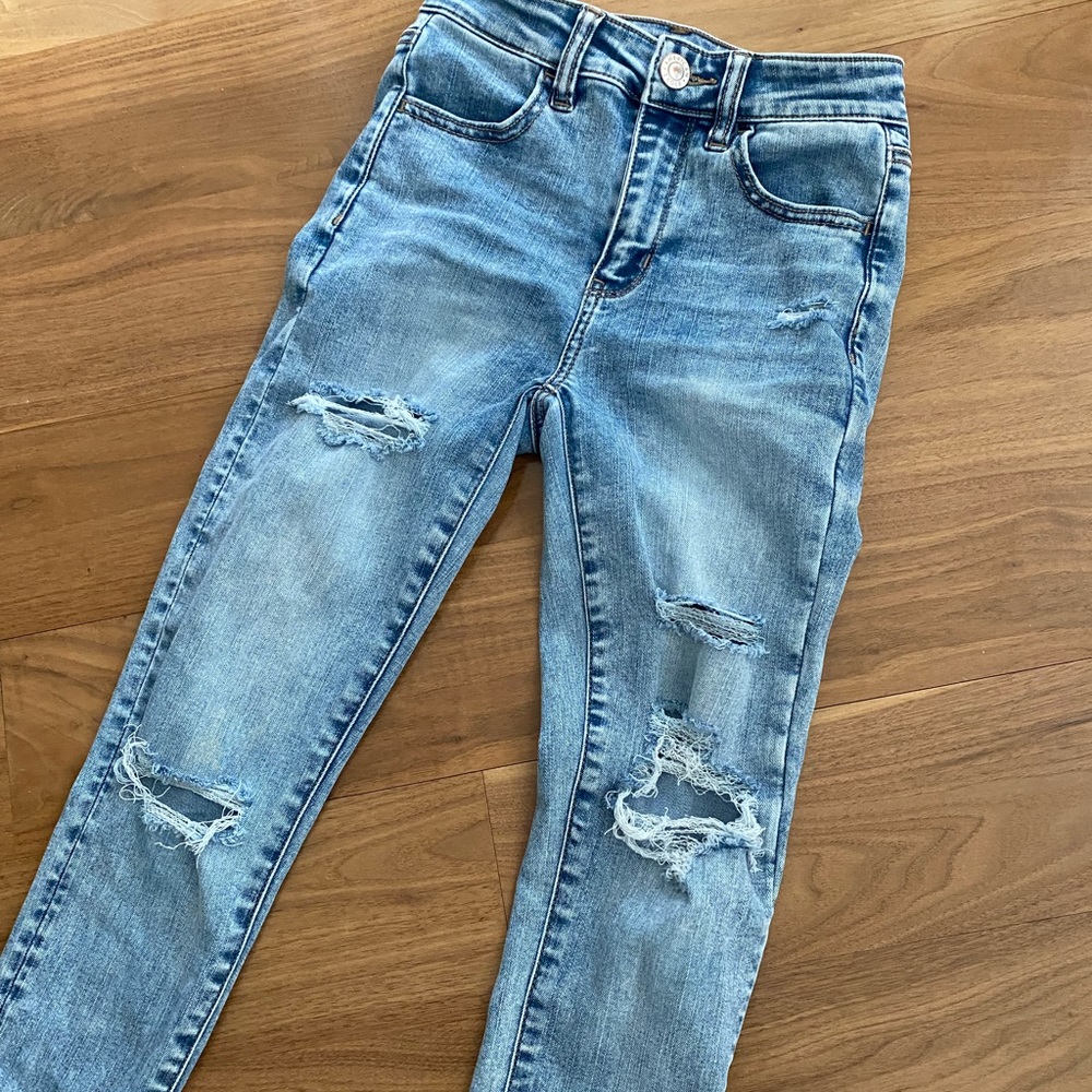 AE Next Level Stretch Hi- Rise Jegging Jeans - Picture 6 of 11